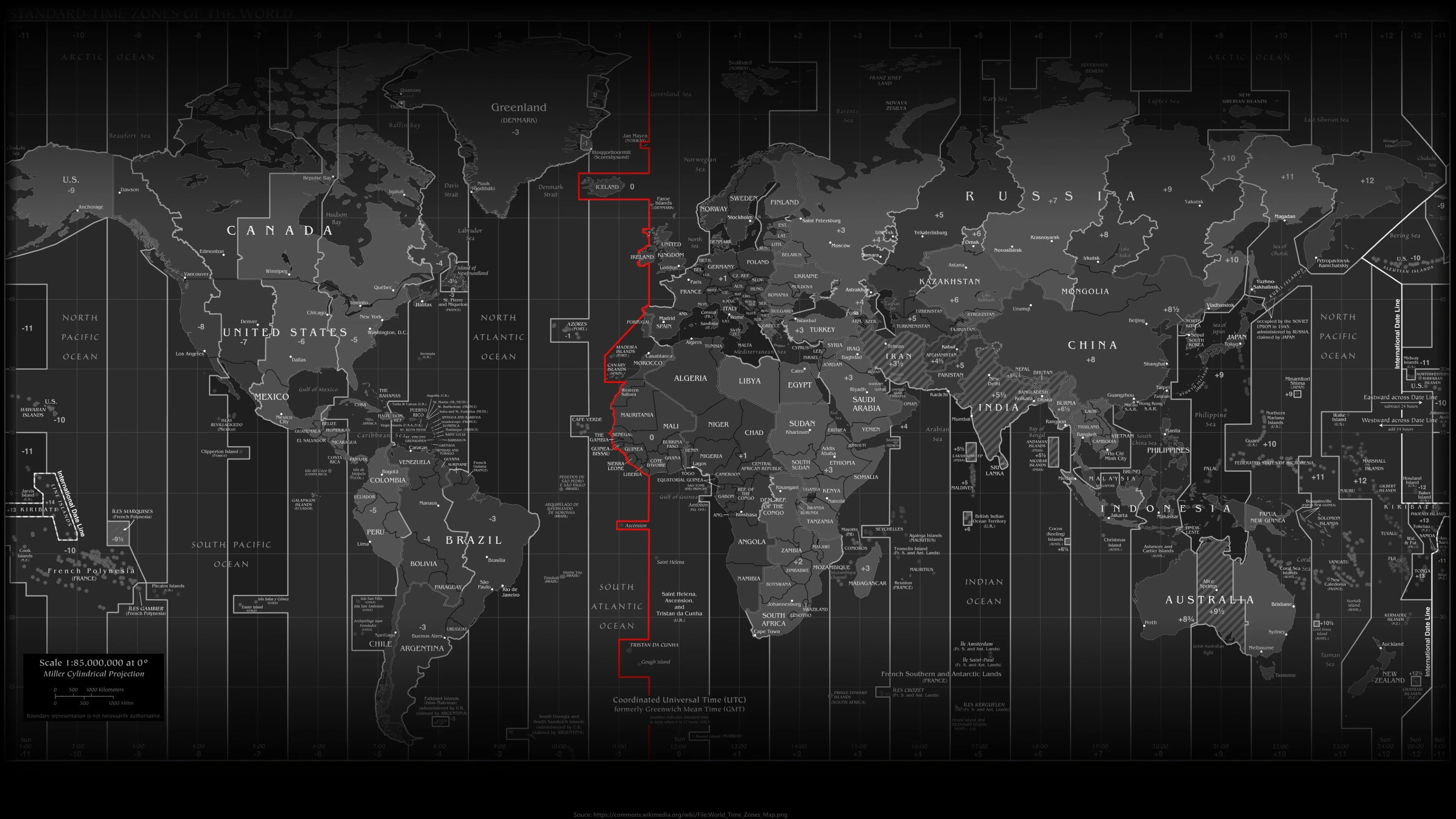 image from Polybar Timezone Module